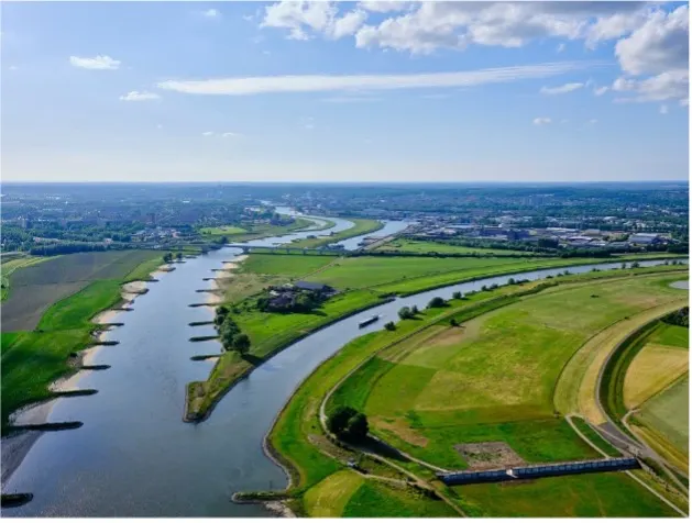 Aftakking van de Neder-Rijn naar de IJssel